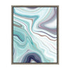 Sylvie Abstract Framed Canvas by Amy Peterson