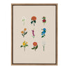Sylvie Language of Flowers Framed Canvas by Oris Eddu