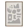 Sylvie Pieces of the Coast Framed Canvas by Kelly Knaga