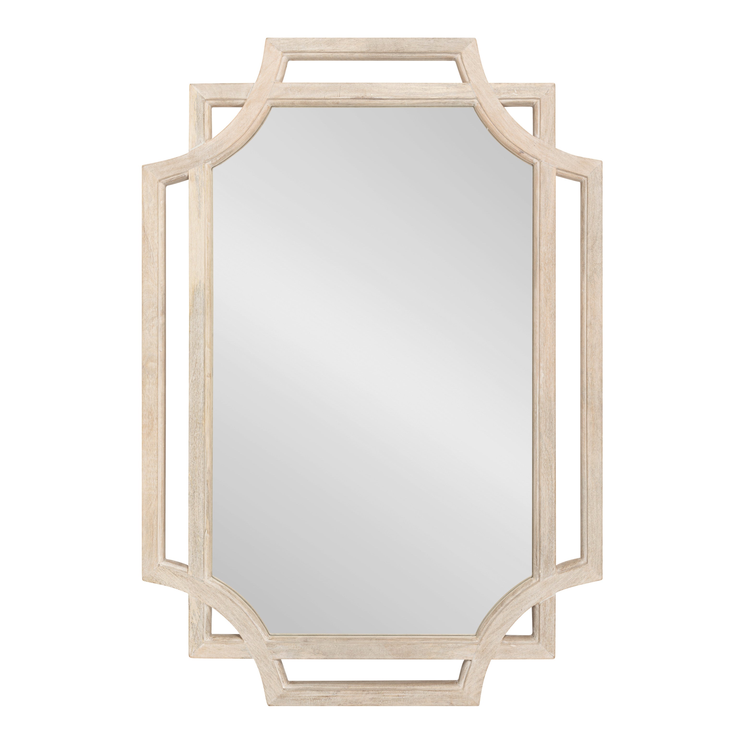 Minuette Wood Framed Wall Mirror