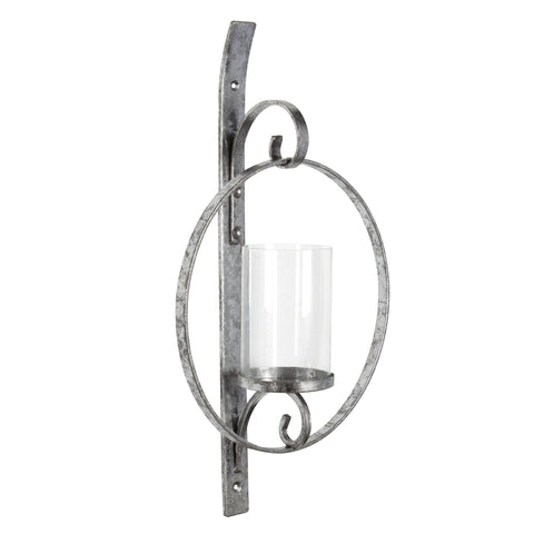 Doria Metal Wall Candle Holder Sconce