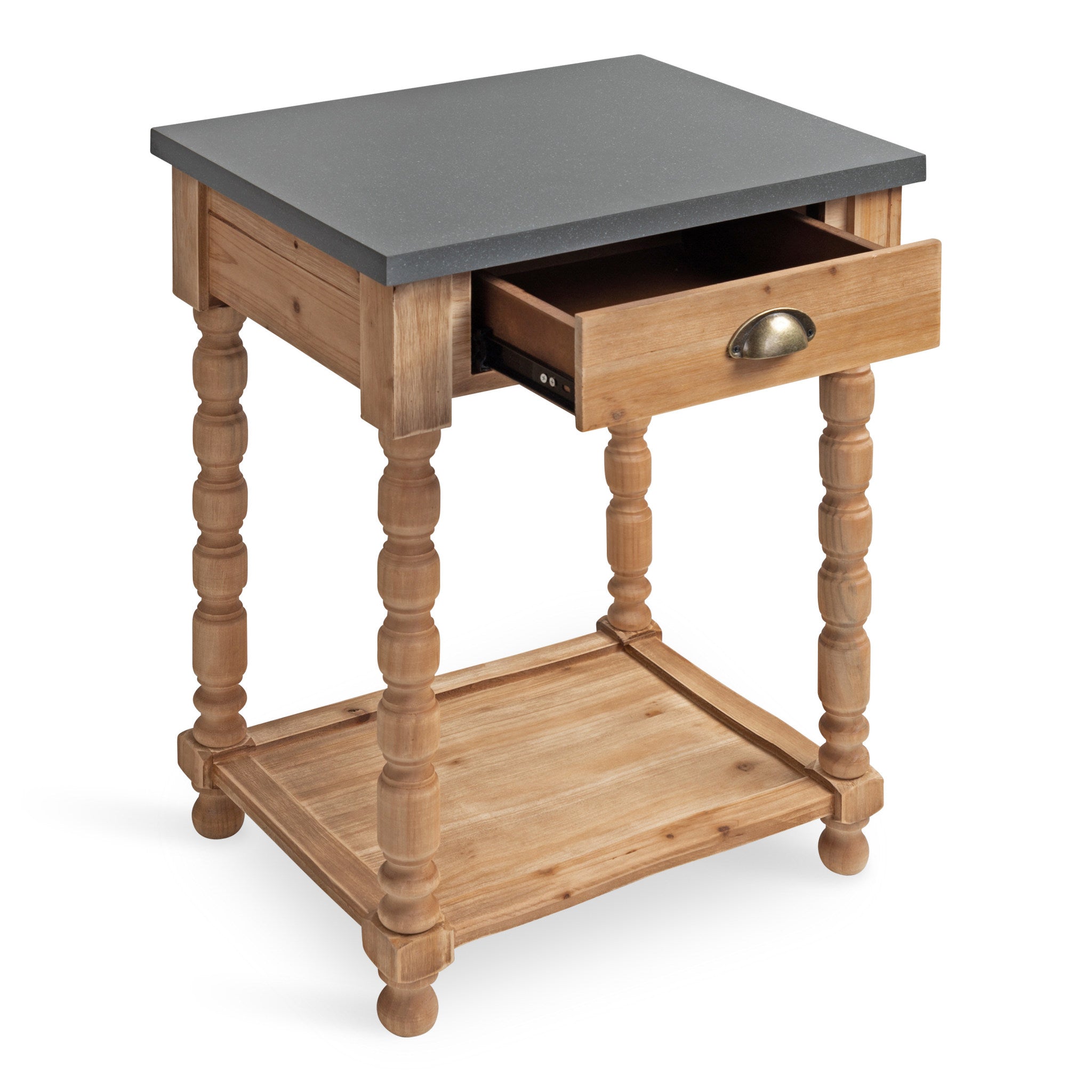 Rutledge Wood Side Table