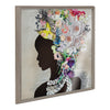Blake Natural Woman Framed Printed Acrylic by Nikki Chu