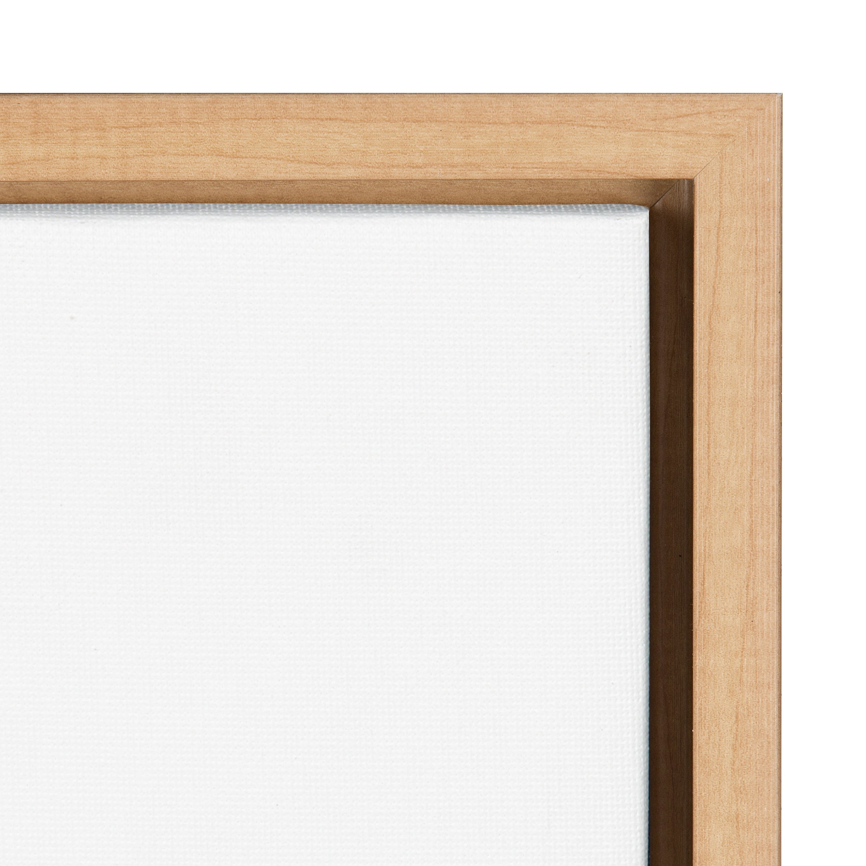 Sylvie Modern Baby Bear Framed Canvas by Rachel Lee of My Dream Wall
