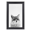 Scoop Fox Animal Framed Wall Art by Simon Te Tai
