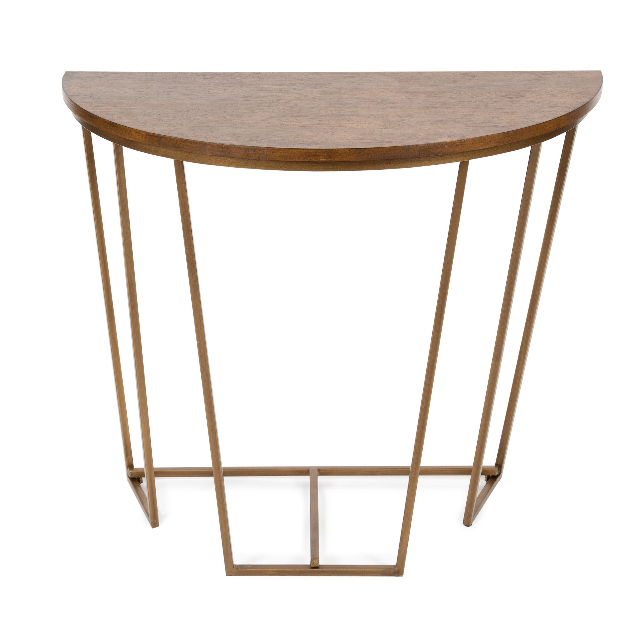 Solvay Wood and Metal Console Table