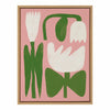 Sylvie For You White Tulips Framed Canvas by Marcello Velho