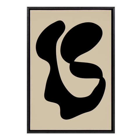 Sylvie Abstract 10 Framed Canvas by Apricot and Birch