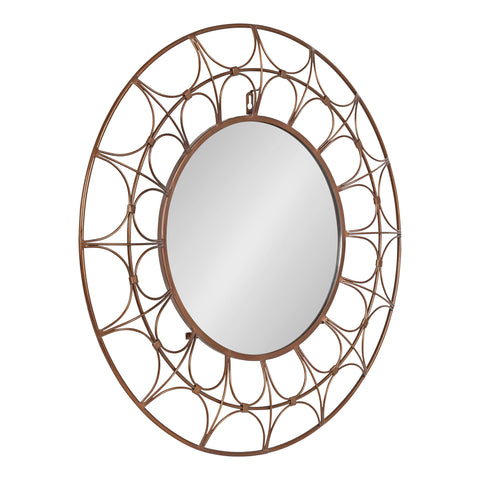 Avoca Decorative Round Mirror