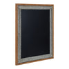 Deely Wood and Metal Framed Chalkboard