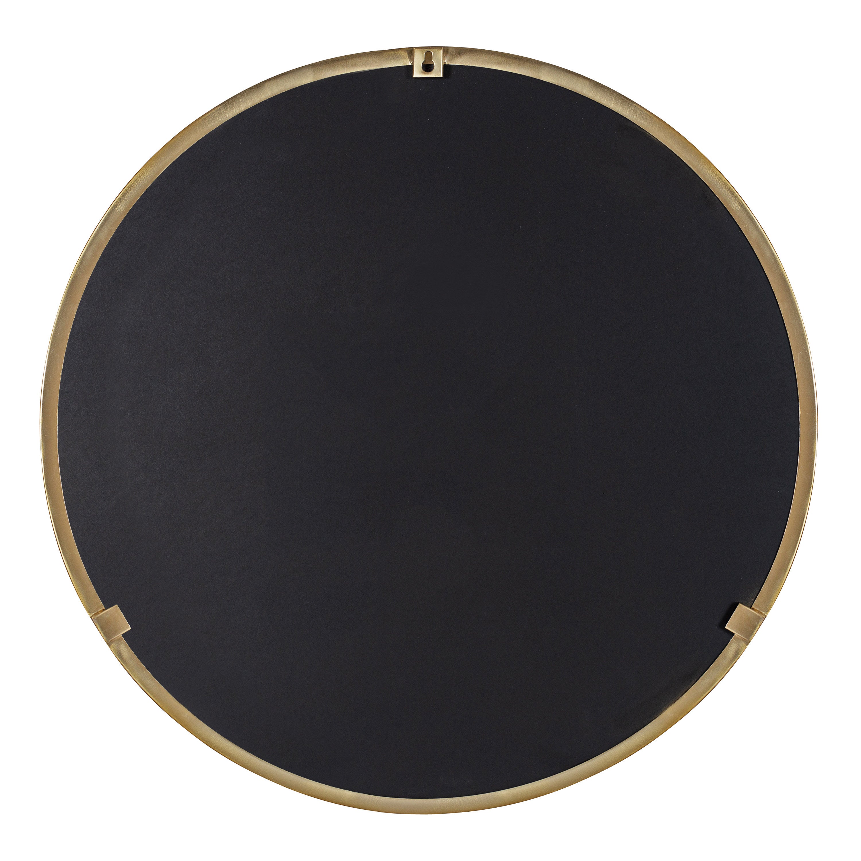 Rollo Round Framed Wall Mirror