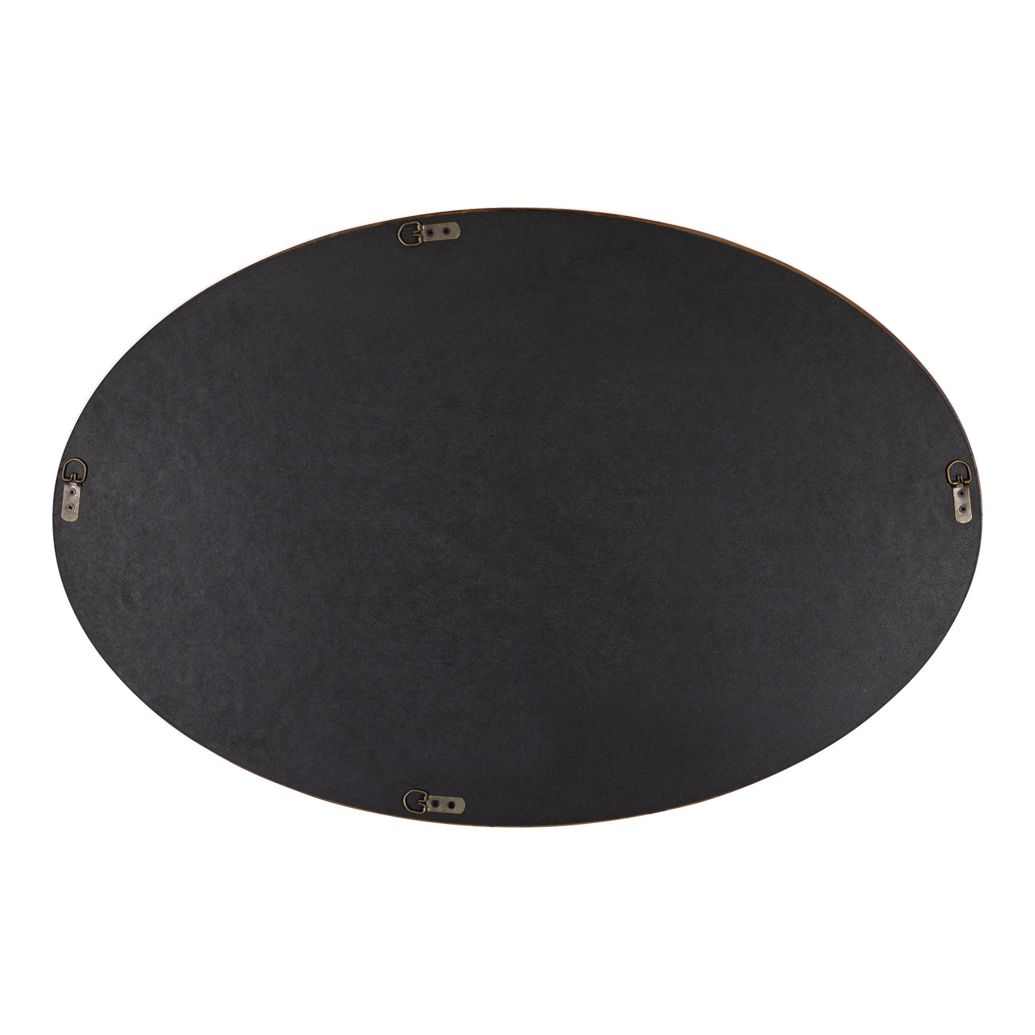 Pao Curved Framed Wood Wall Mirror