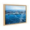 Blake Icy Veins of Winter-Madison Wisconsin Framed Printed Glass by Pete Olsen
