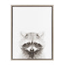 Sylvie Raccoon Framed Canvas by Simon Te Tai