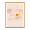 Sylvie Empowered Framed Canvas by Alicia Schultz