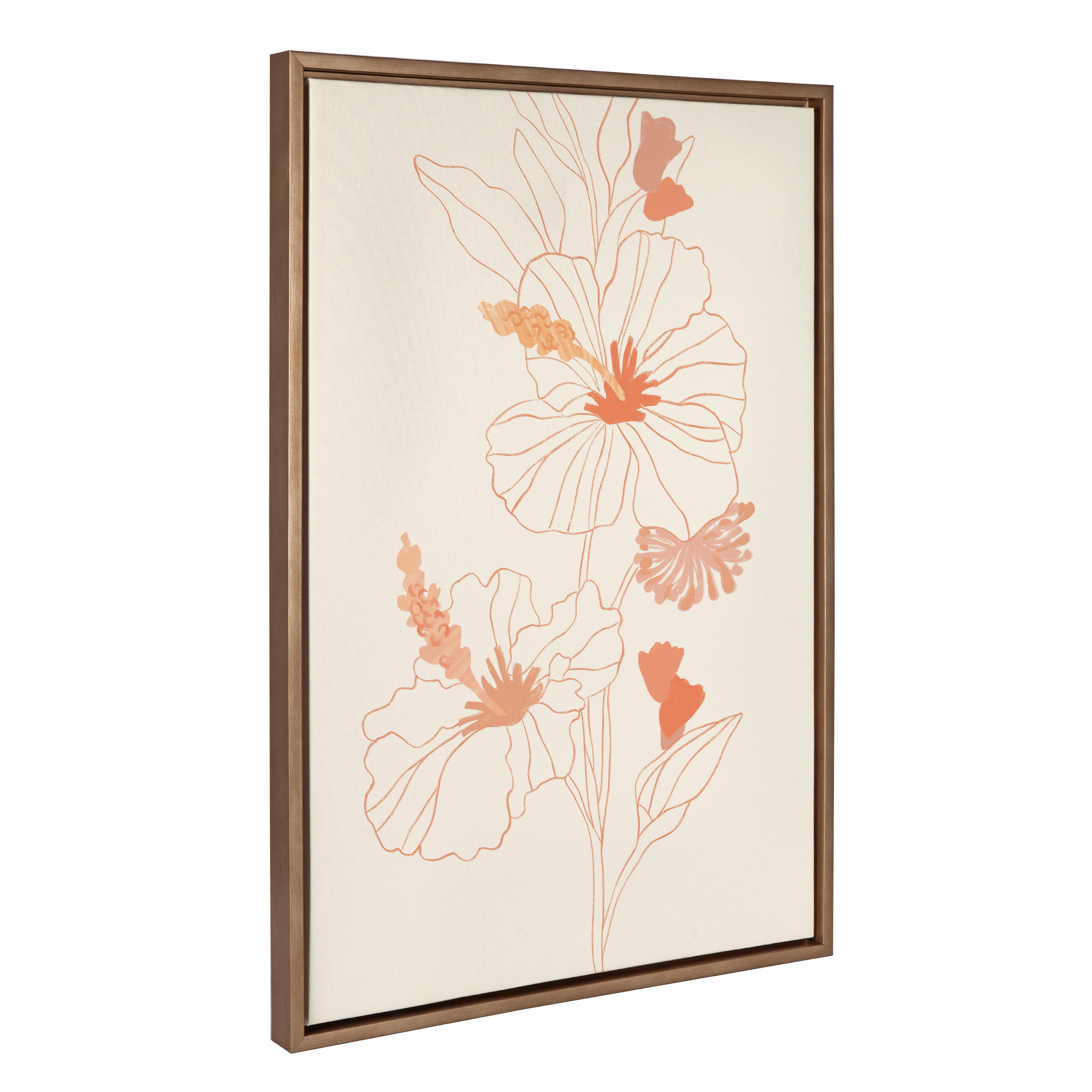 Sylvie Hilo Framed Canvas by Kasey Free