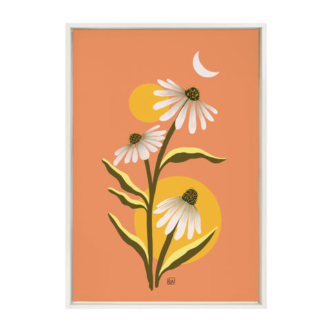 Sylvie Harmony Framed Canvas by Erika Wynn