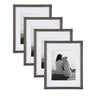 Gallery 11x14 matted to 8x10 Wood Picture Frame, Set of 4