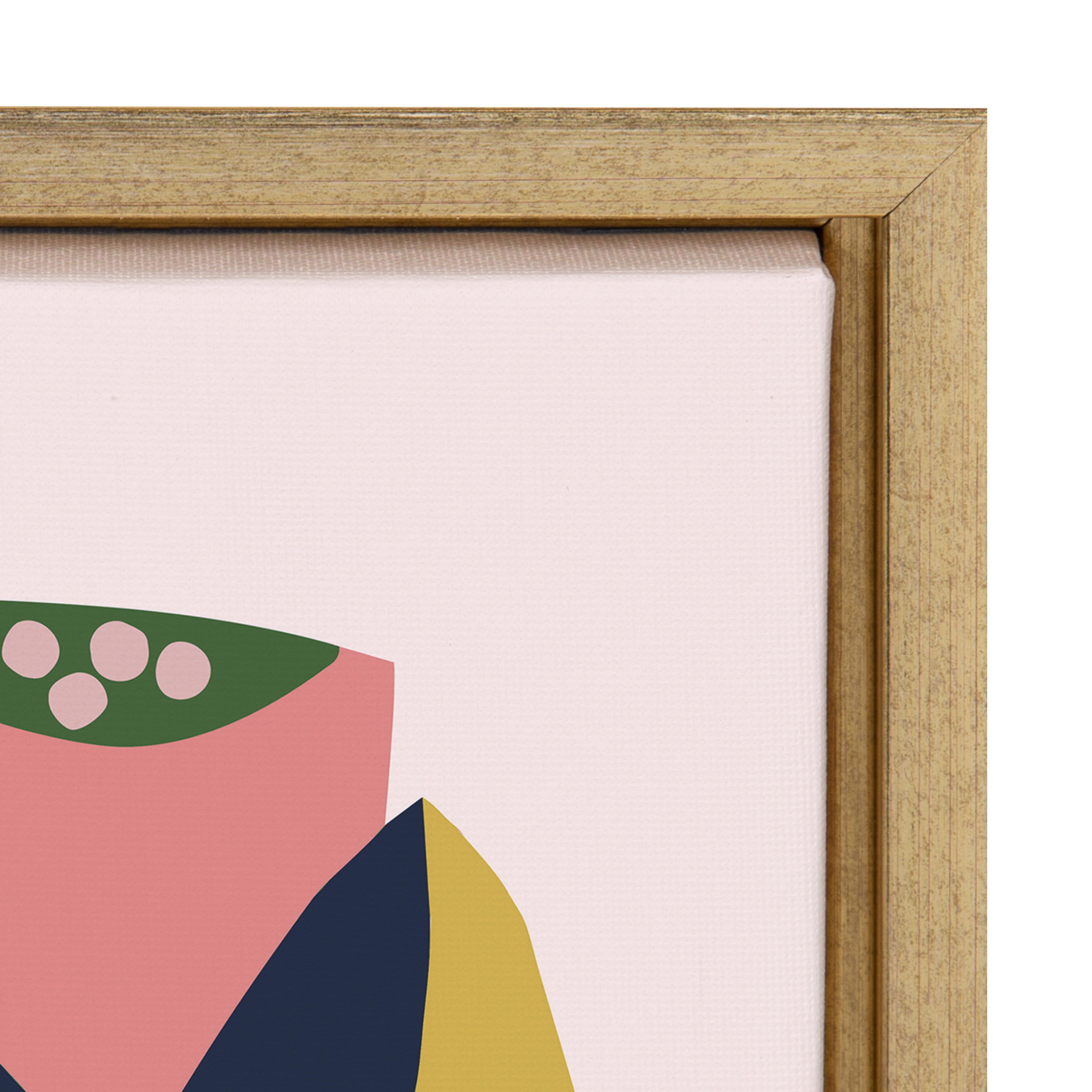 Sylvie Myriam's Garden Framed Canvas by Myriam VanNeste
