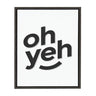 Sylvie Oh Yeh Framed Canvas By Rocket Jack