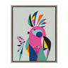 Sylvie Galah Framed Canvas by Rachel Lee of My Dream Wall