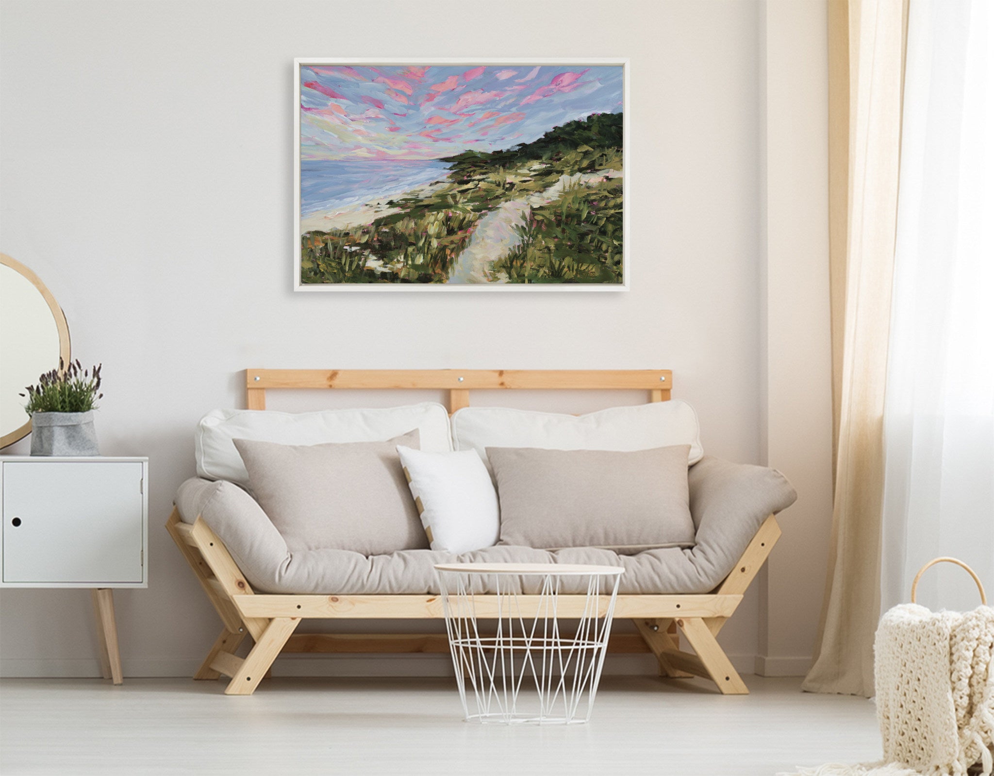 Sylvie Traverse City Framed Canvas by Emily Kenney
