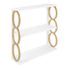 Ring Wooden 3-Tier Shelf