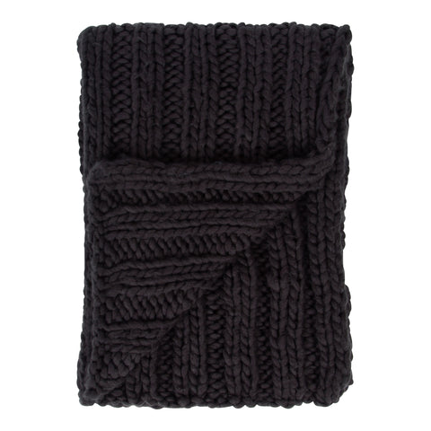 Chunky Knit Throw Blanket