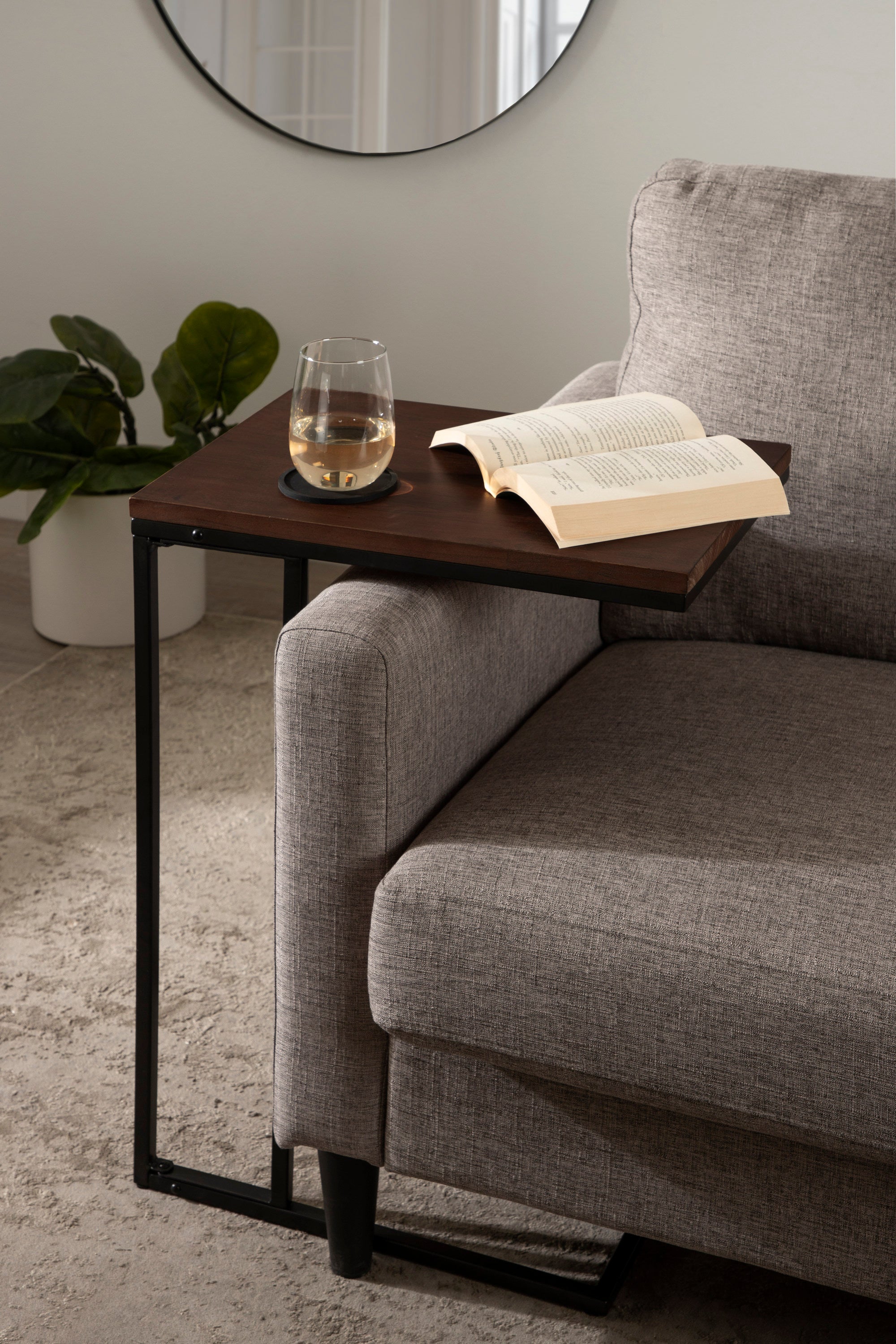 Lockridge Metal Base C-Table