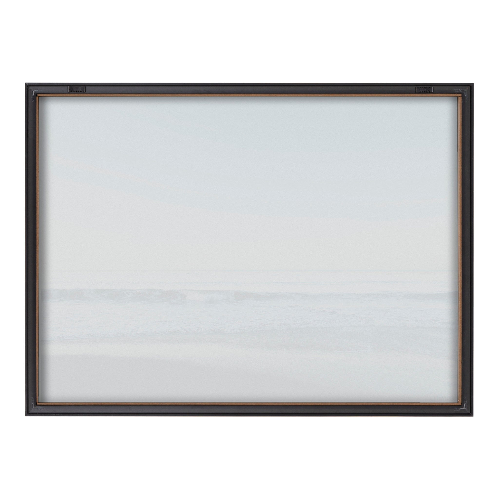 Blake And Breathe Framed Printed Glass by Laura Evans