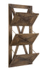 Hardeman 3 Pocket Wood Hanging Wall File Holder