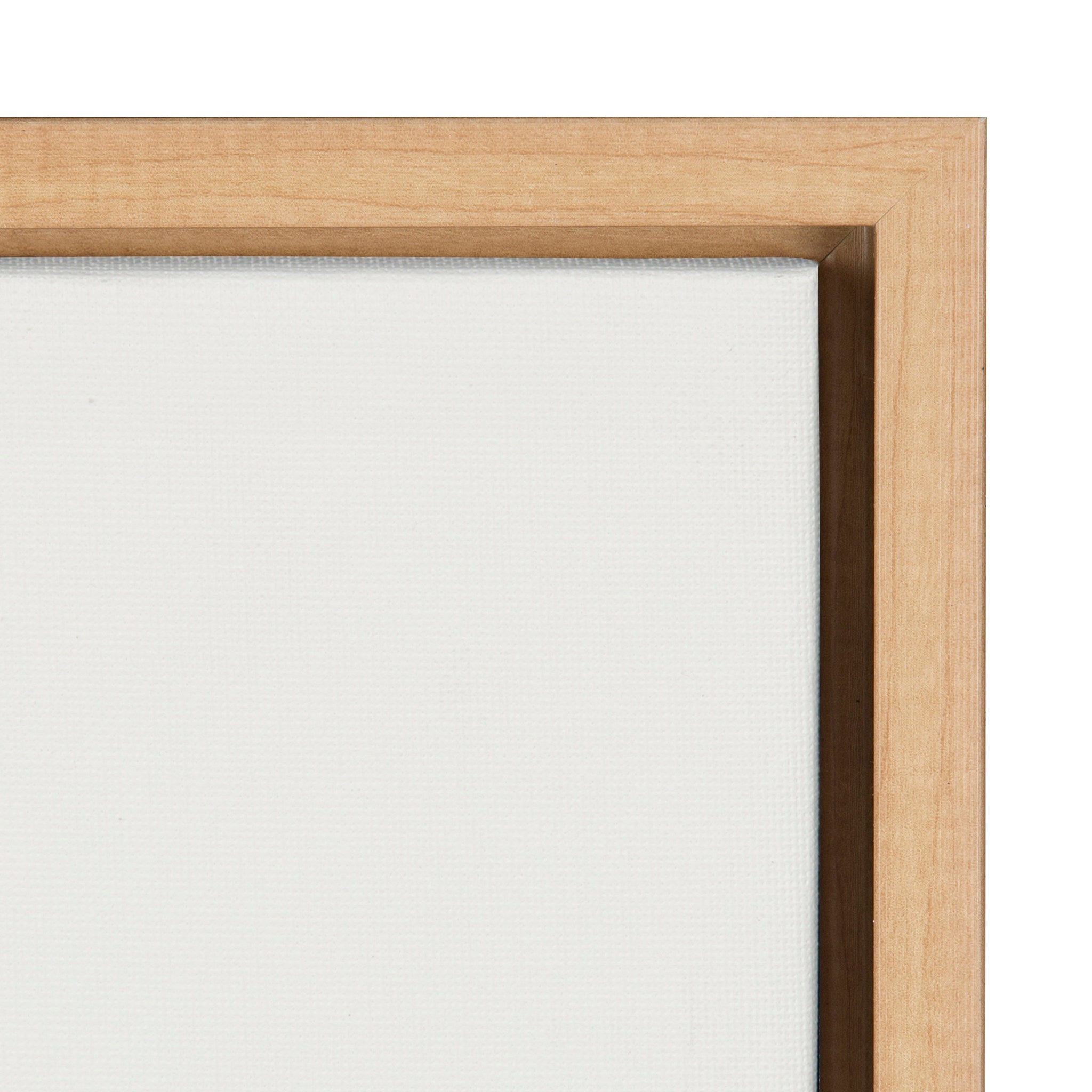 Sylvie Still Here Framed Canvas by Shatha Al Dafai