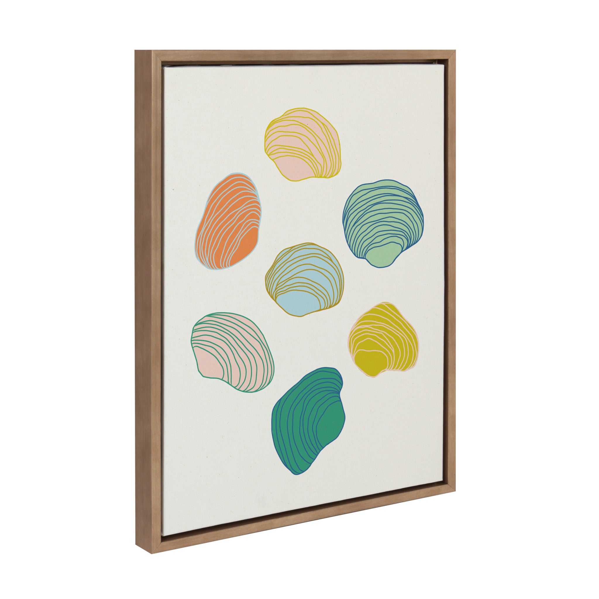 Sylvie Found Framed Canvas by Alicia Schultz