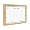 Blake Clouds Weekly Planner Framed Printed Glass by Alja Horvat