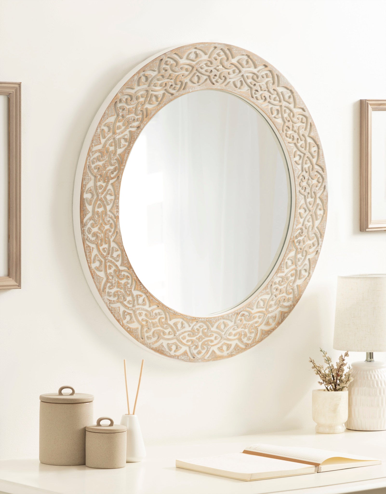 Engrahm Framed Mirror
