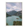 Sylvie Diablo Lake Framed Canvas by Patricia Hasz of Patricia Rae Photography