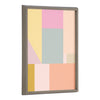 Blake Geometric 46b 2 Framed Printed Cork by Apricot and Birch