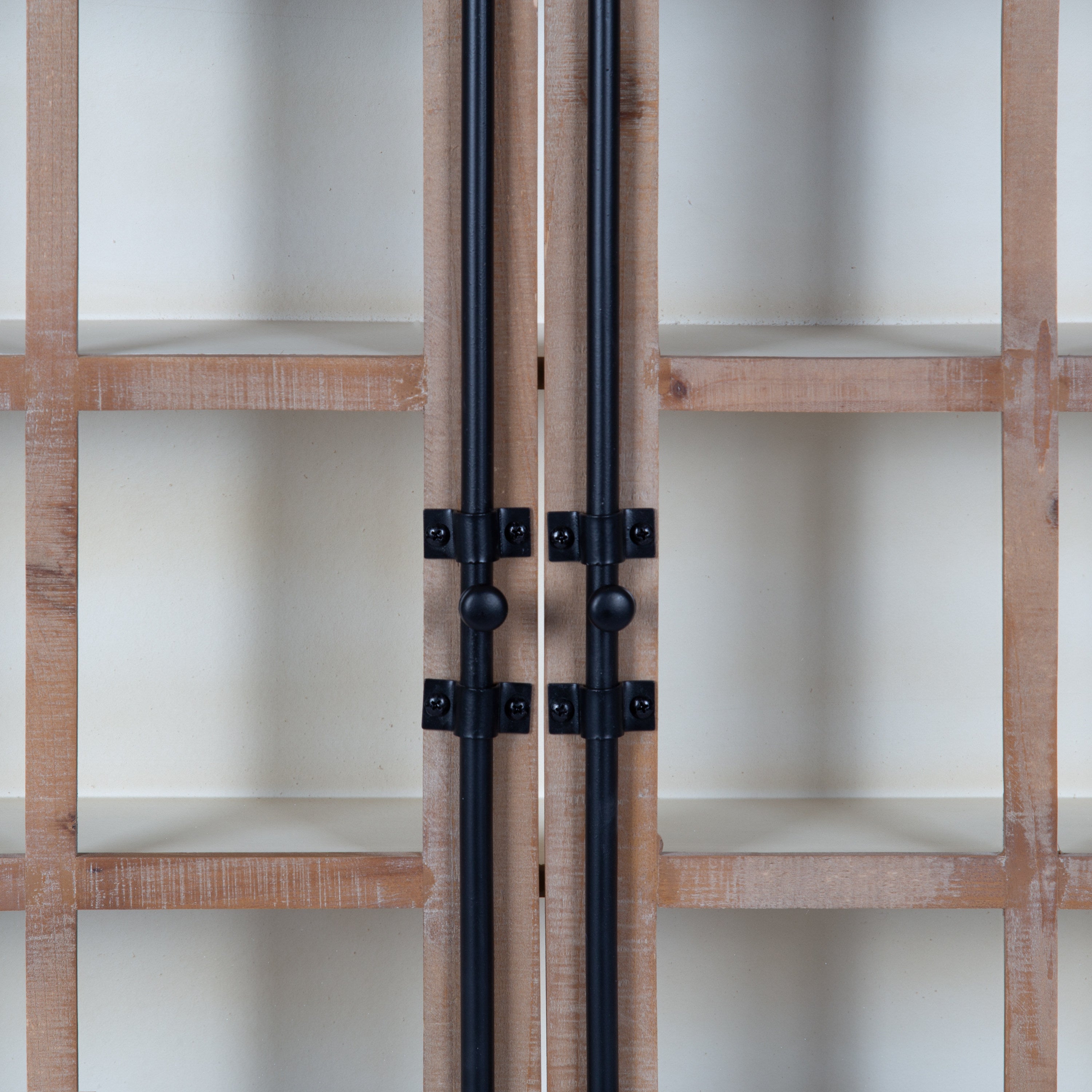 Hutchins Decorative Two Door Wood Wall Cabinet