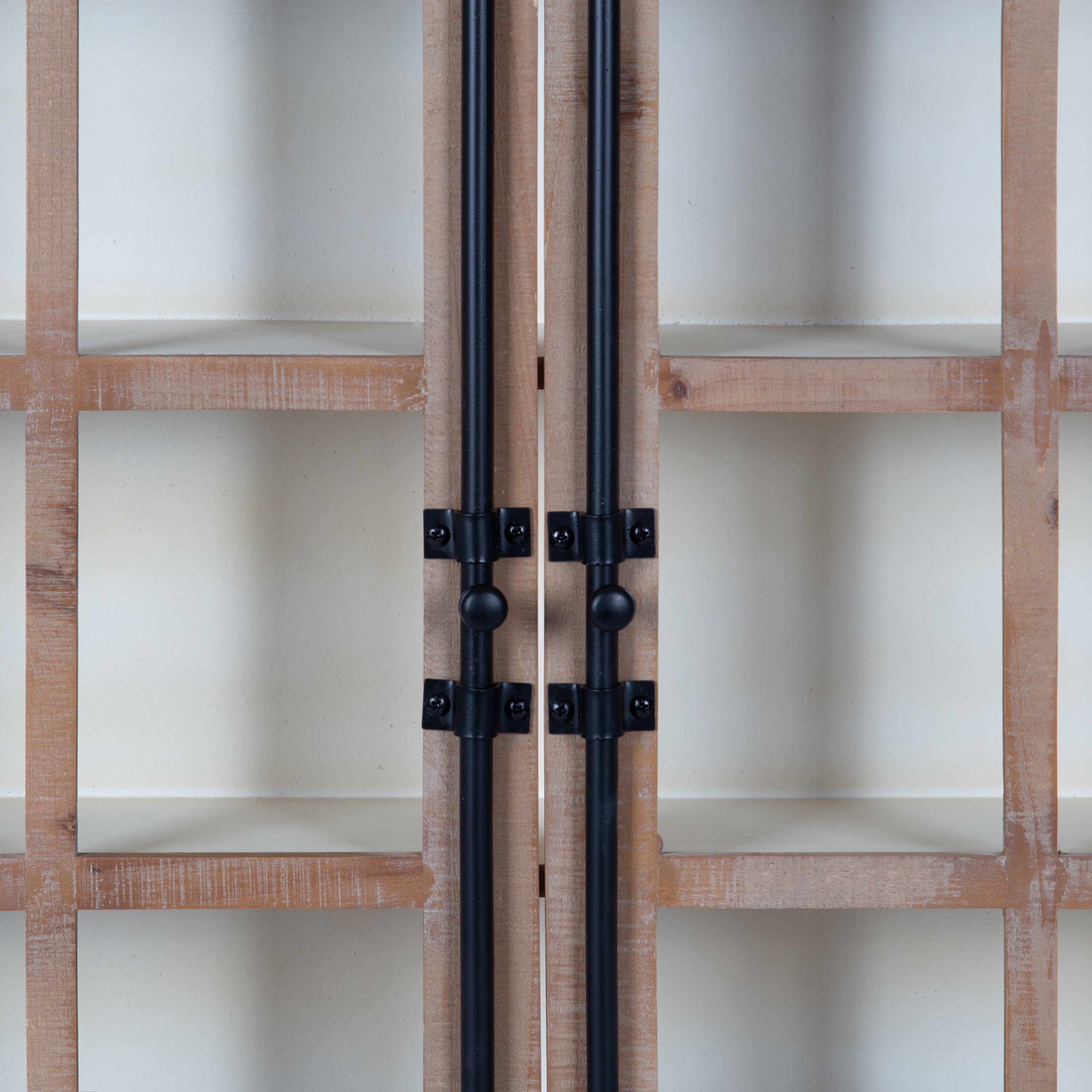 Hutchins Decorative Two Door Wood Wall Cabinet