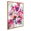 Sylvie Spring Floral 1 Framed Canvas by Emma Daisy