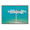 Sylvie Gorges du Verdon 2 Framed Canvas by Rachel Bolgov