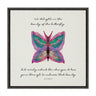 Sylvie The Growth of the Inner Being Framed Canvas by Mentoring Positives