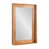 Basking Wall Mirror with Shelf