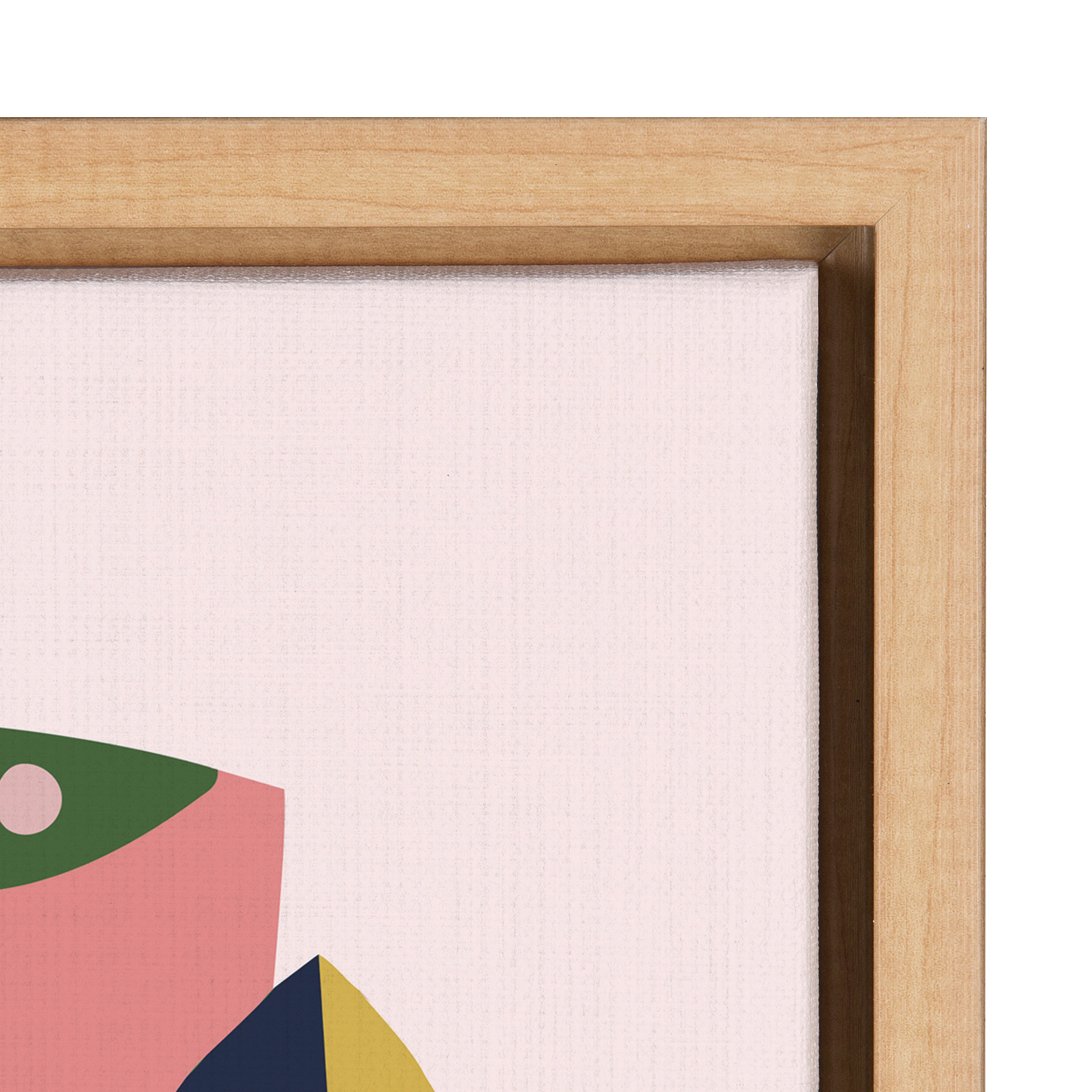 Sylvie Myriam's Garden Framed Canvas by Myriam VanNeste