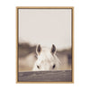Sylvie Equine Framed Canvas by Robert Cadloff of Bomobob