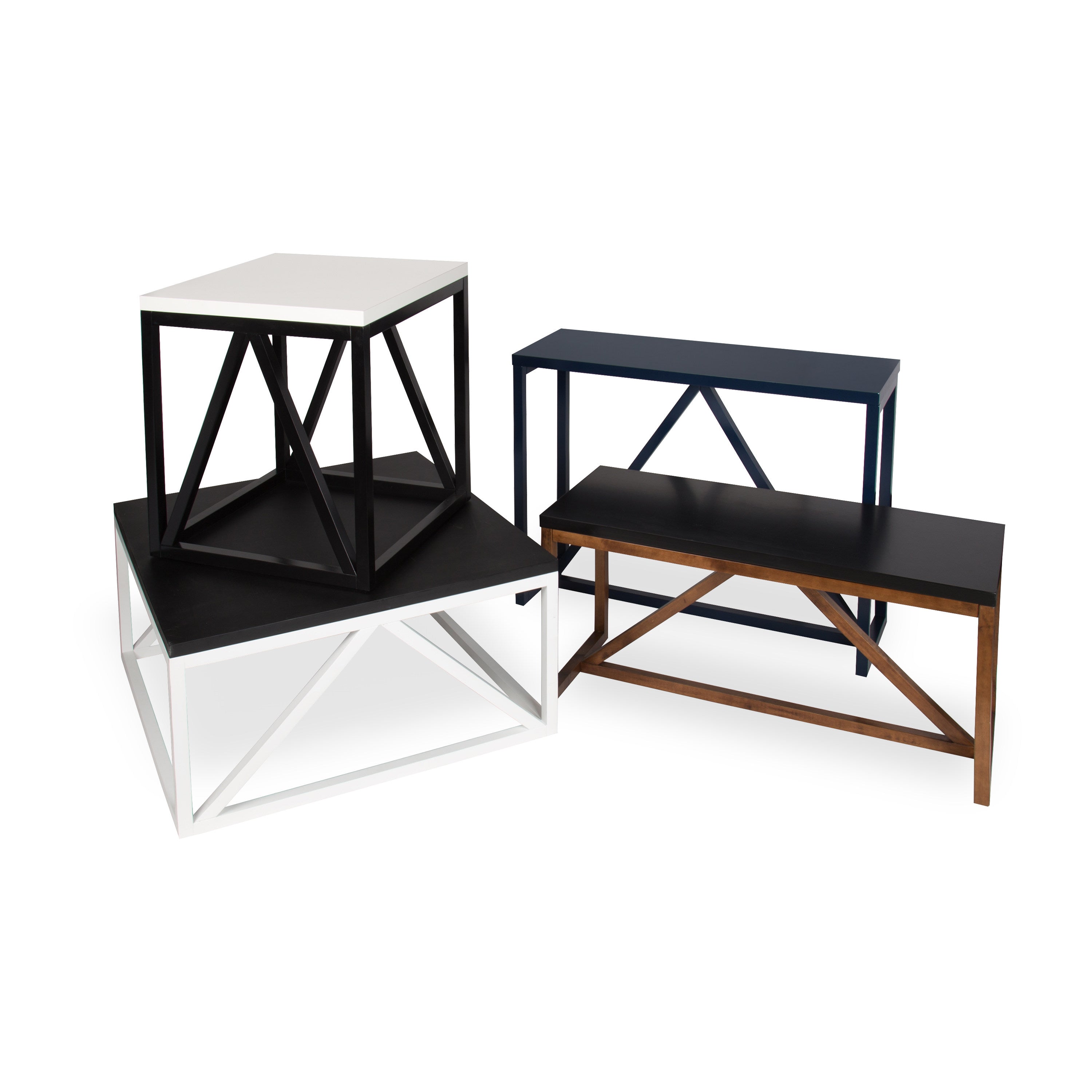 Kaya solid wood shop coffee table