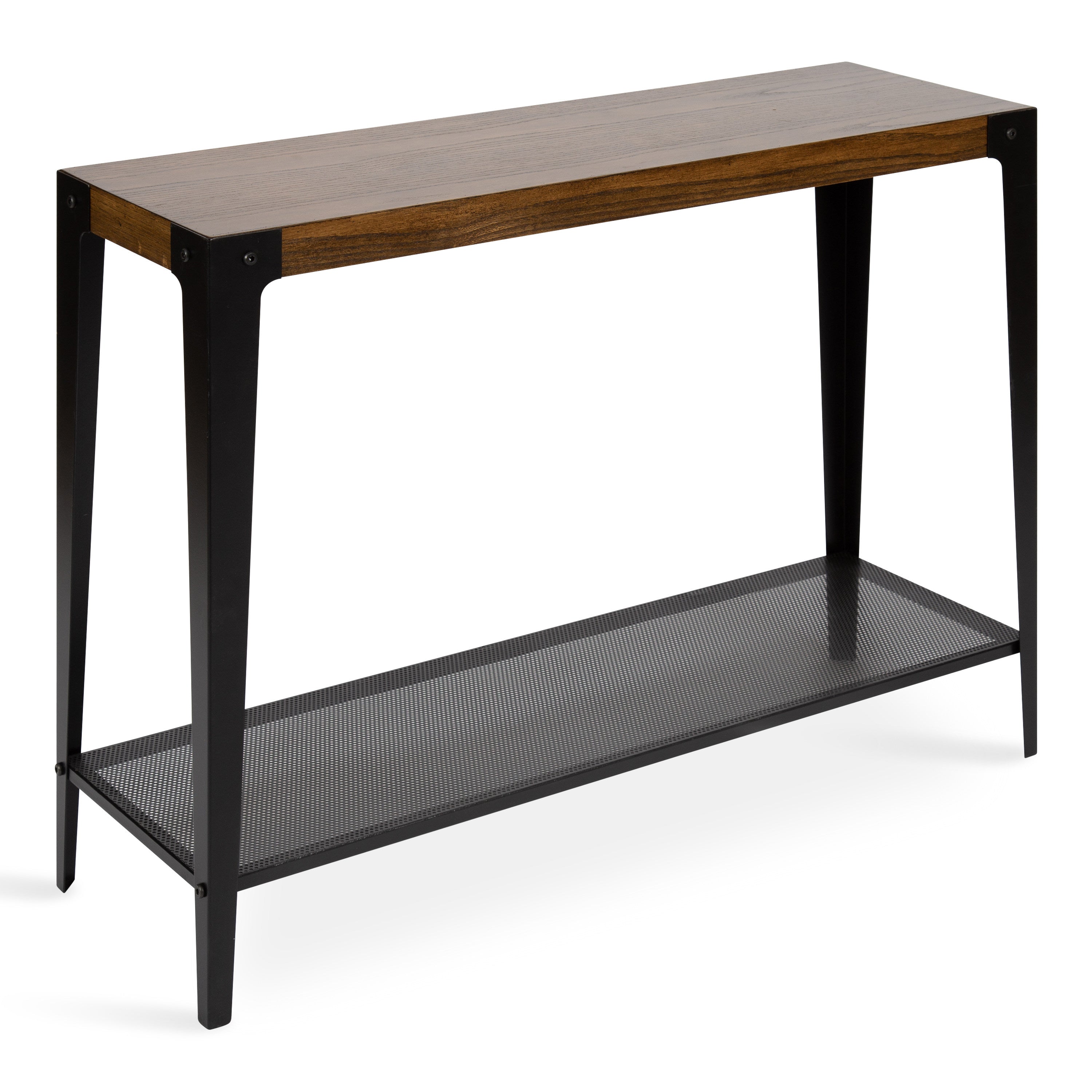 Vexler Wood and Metal Console Table