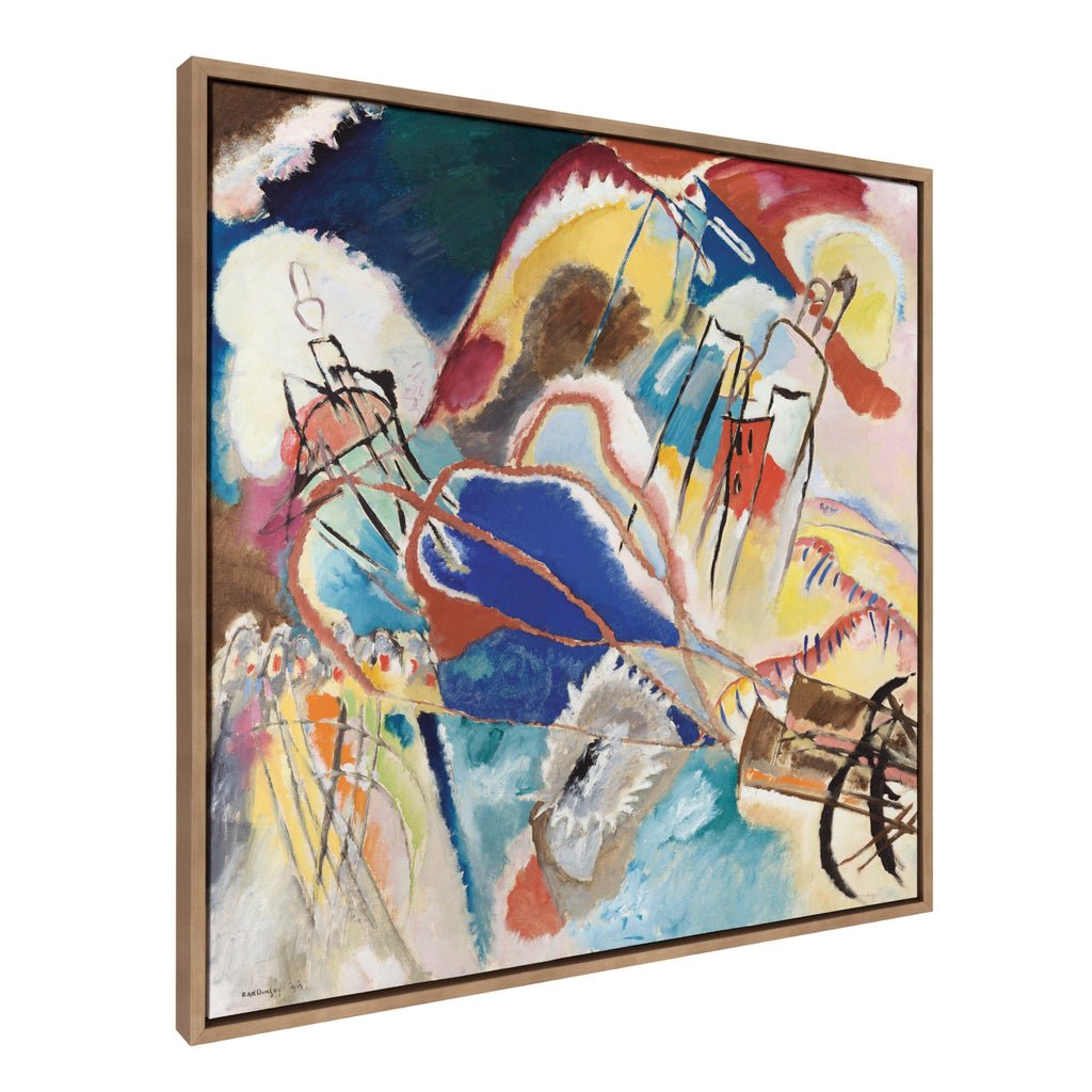 Kate and Laurel Sylvie Vasily Kandinsky Improvisation No 30