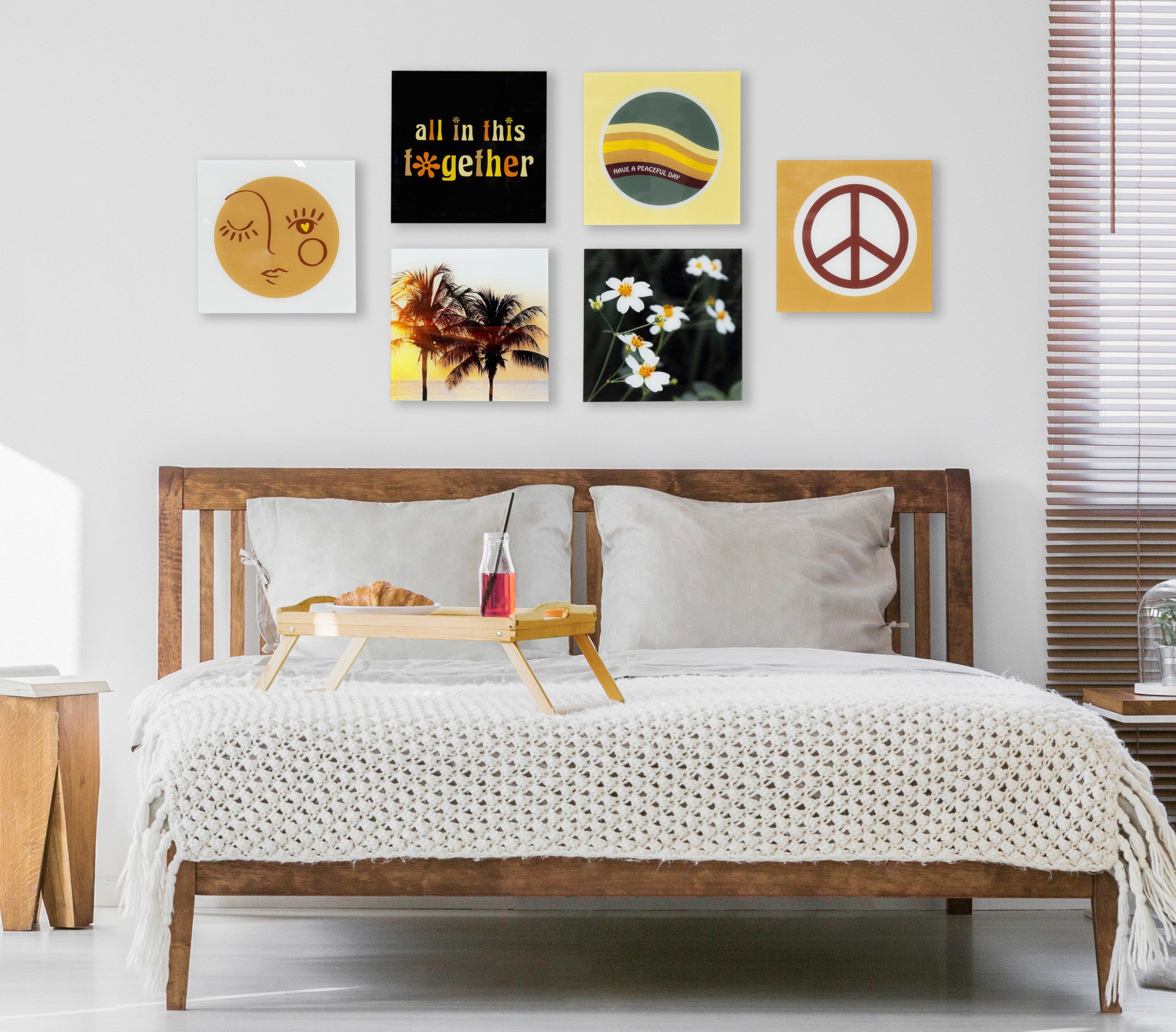 Timeless Retro Floating Acrylic Set