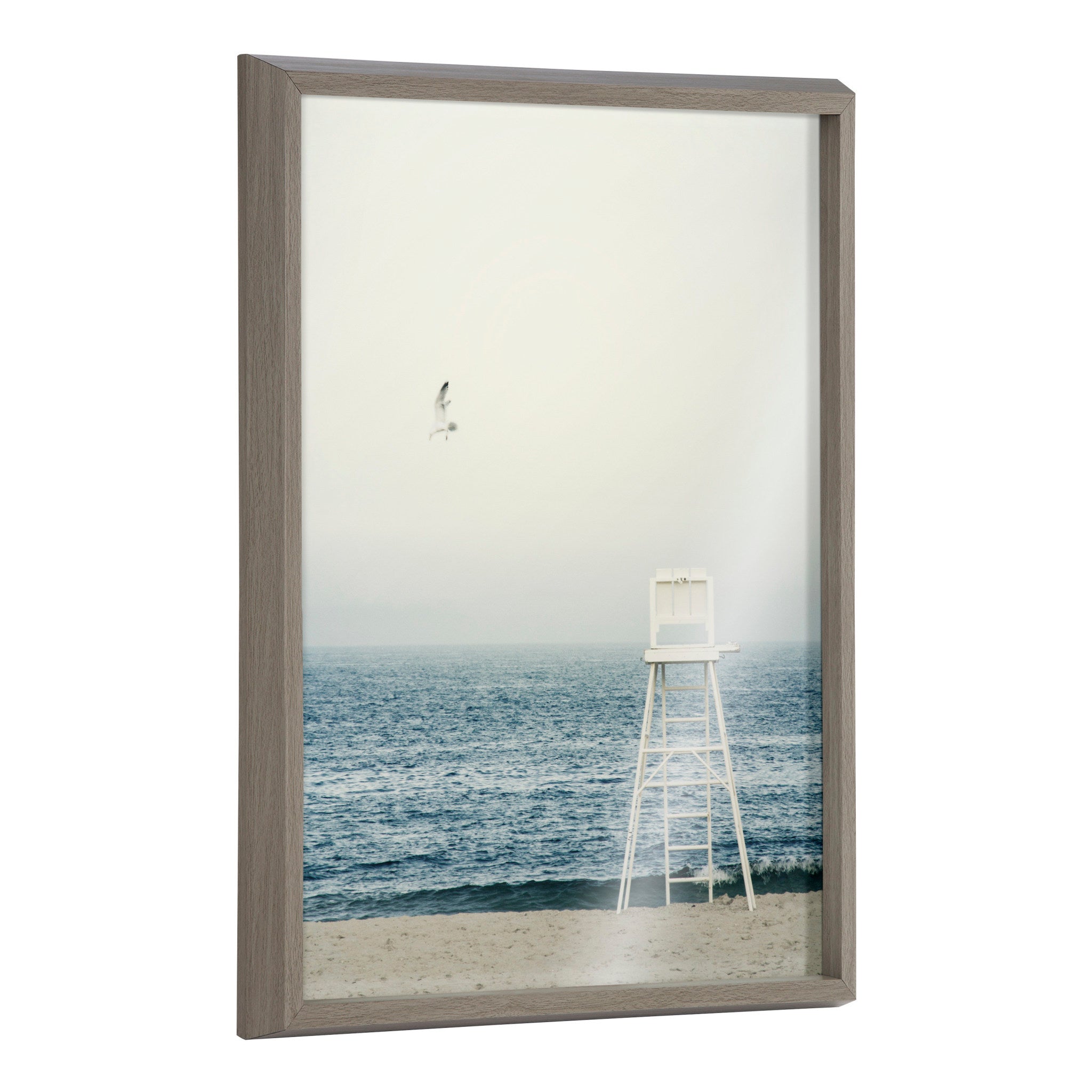 Blake Off Duty Framed Printed Glass by Emiko and Mark Franzen of F2Images